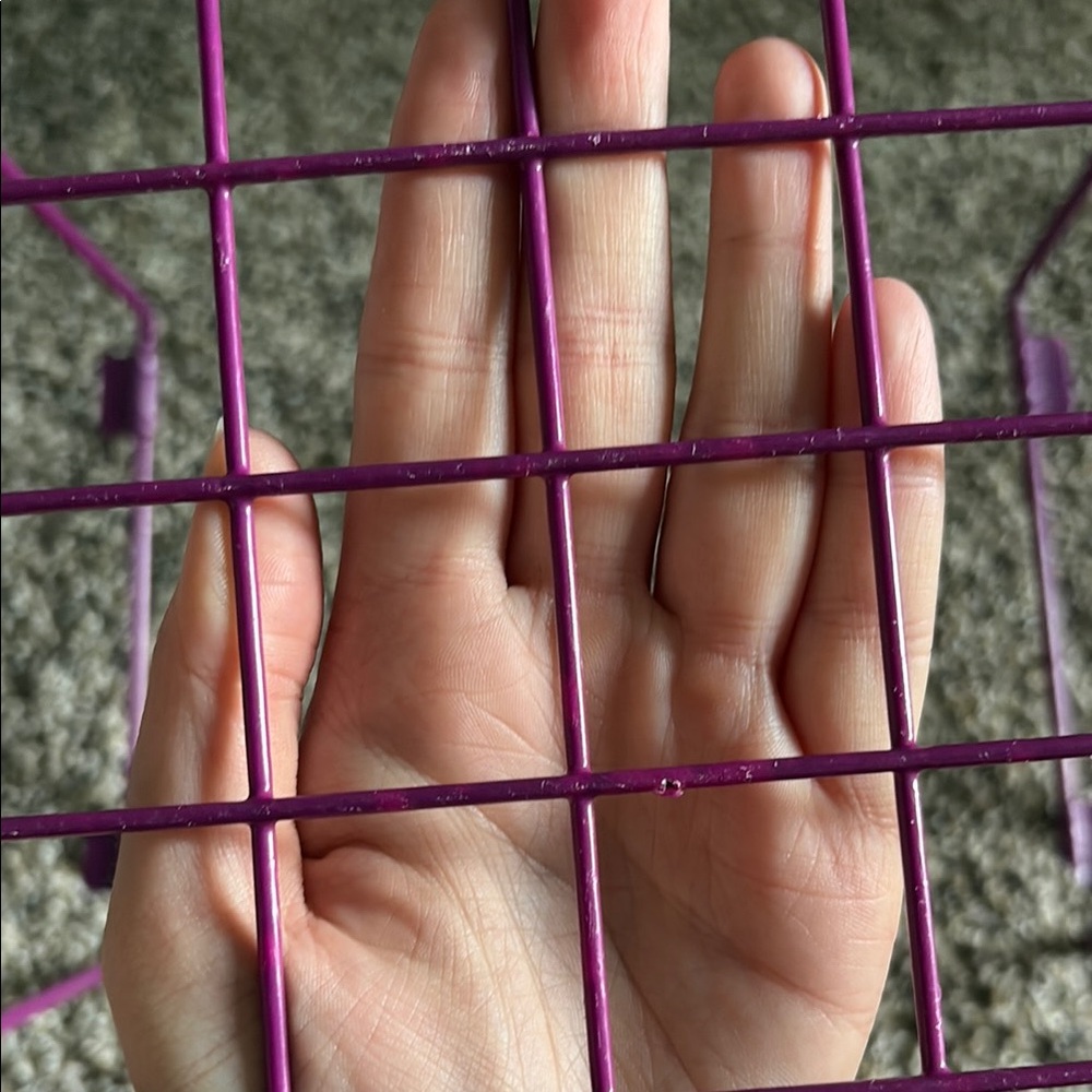 2 Colorful Wire Storage Baskets - Picture 6 of 10